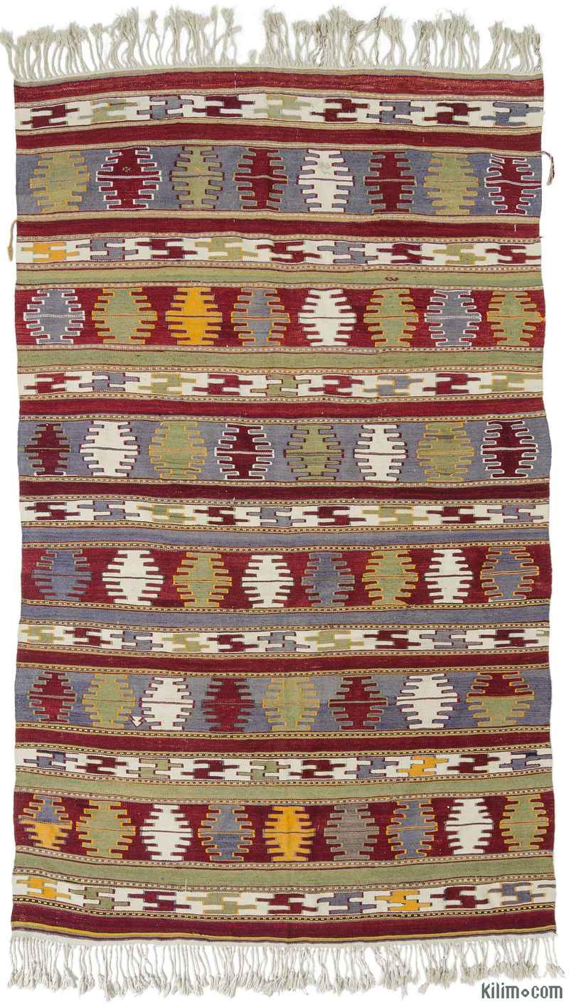 Çok Renkli Afyon Kilimi - 162 cm x 265 cm - K0010571