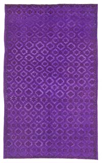El Oyması Boyalı Halı - 175 cm x 283 cm