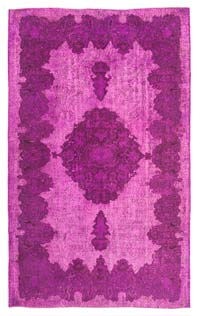 Alfombra Tallada A Mano Sobre Teñida - 173 cm x 282 cm
