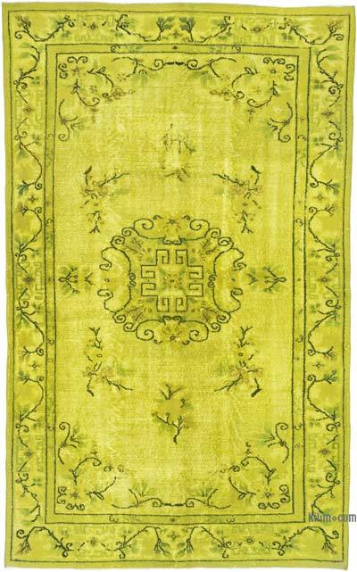 El Oyması Boyalı Halı - 176 cm x 288 cm