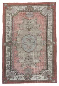 El Oyması Boyalı Halı - 206 cm x 304 cm