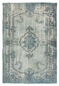 El Oyması Boyalı Halı - 172 cm x 254 cm