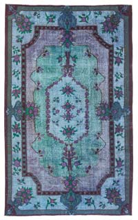 El Oymasi Boyalı Halı - 181 cm x 300 cm