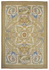Aubusson Rug - 10'  x 14' 4" (120" x 172")