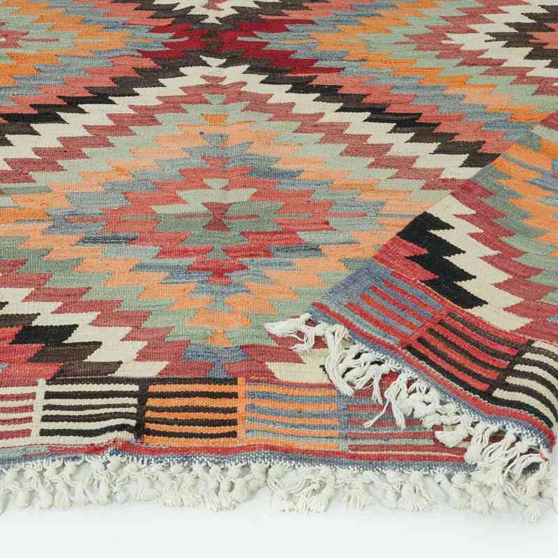 Çok Renkli Afyon Kilimi - 166 cm x 278 cm - K0010735