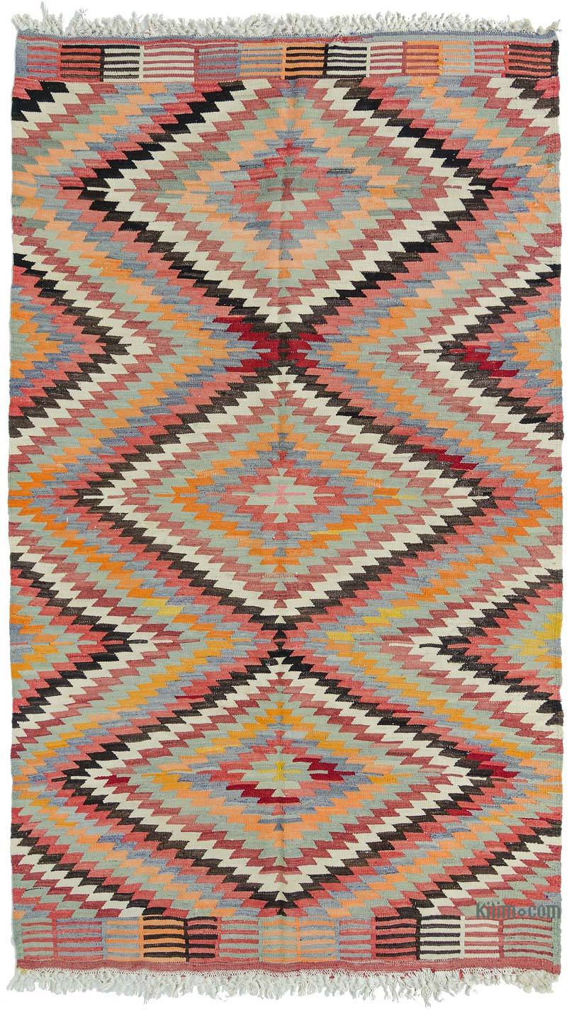 Çok Renkli Afyon Kilimi - 166 cm x 278 cm - K0010735