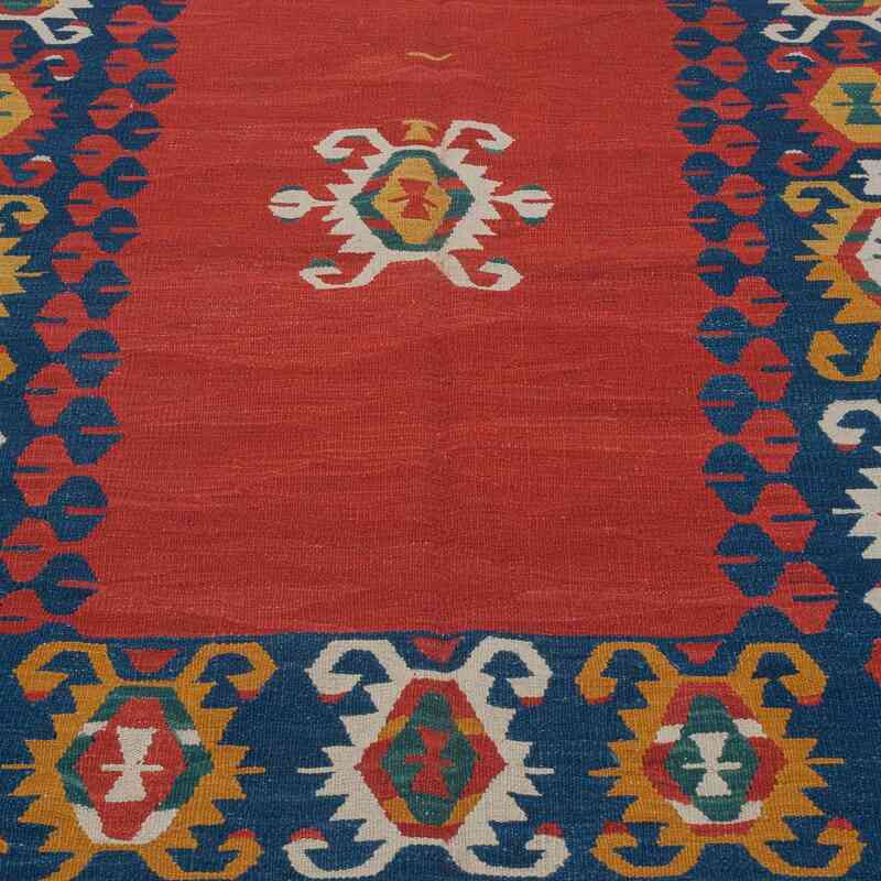 Multicolor Nueva Alfombra Turca Kilim - 157 cm x 205 cm - K0012176