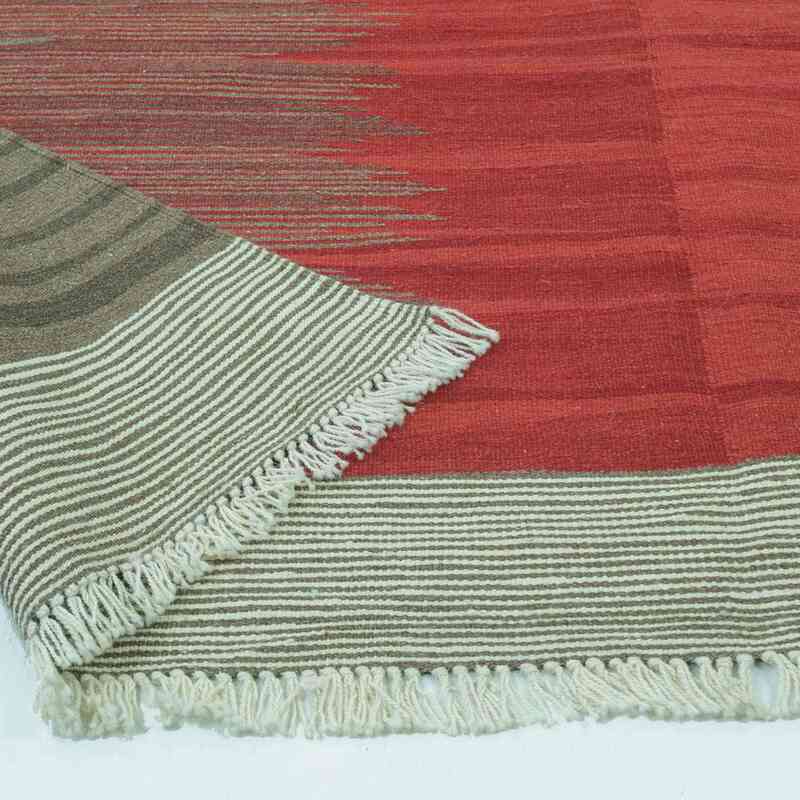 Rojo Alfombra Neo Caspian Kilim - K0012179