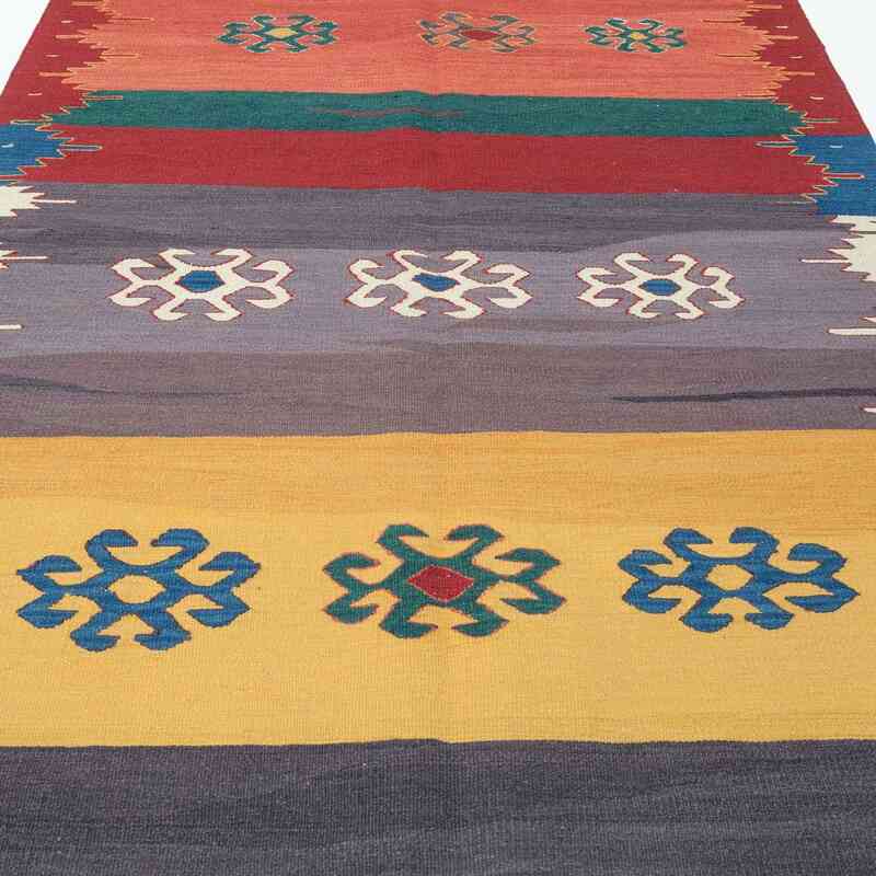 Multicolor Nueva Alfombra Turca Kilim - K0012181