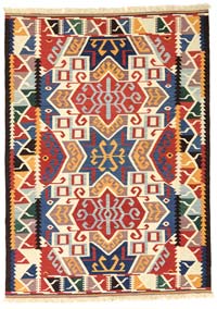 Multicolor New Handwoven Turkish Kilim Rug