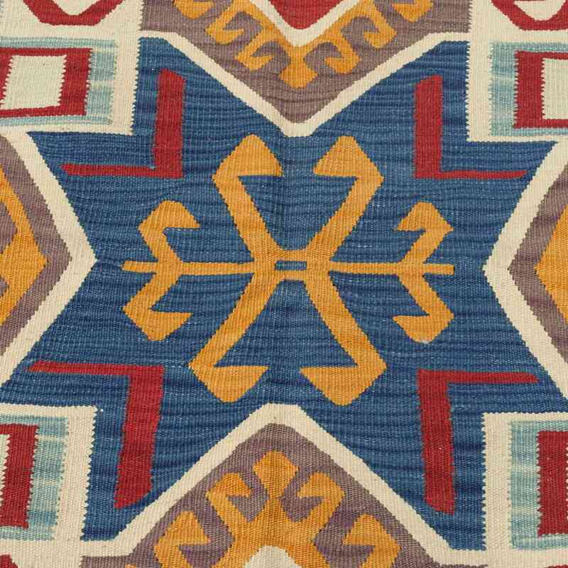 Çok Renkli Yeni El Dokuma Kilim - K0012303