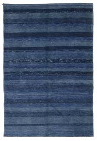 Blue New Turkish Pile Rug - 4'  x 5' 11" (48" x 71")