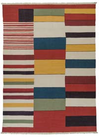 Multicolor Neo Caspian Kilim Rug