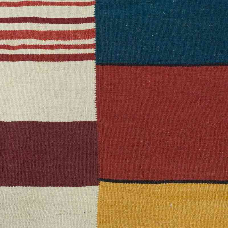 Çok Renkli Yeni El Dokuma Kilim - K0012414