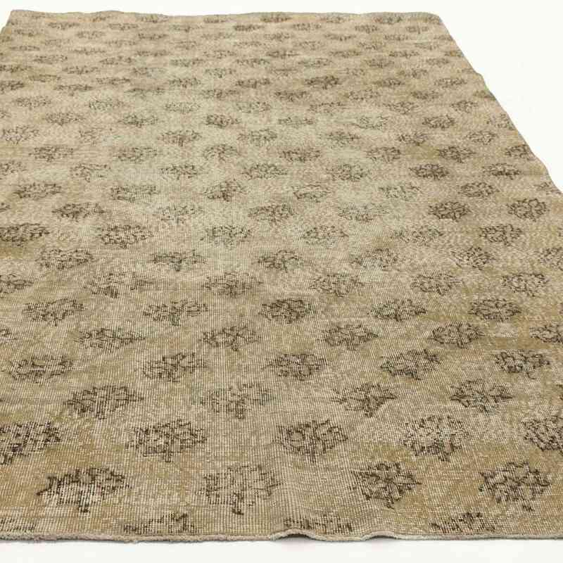 Vintage Turkish Hand-Knotted Rug - 6' 4" x 9'  (76 in. x 108 in.) - K0014971