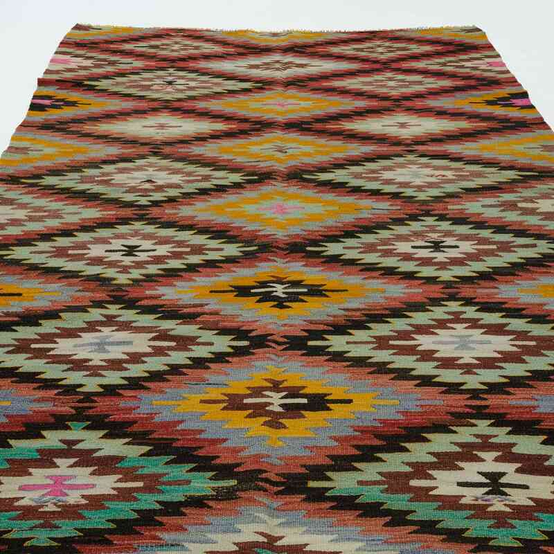 Çok Renkli Afyon Kilimi - 162 cm x 273 cm - K0016006