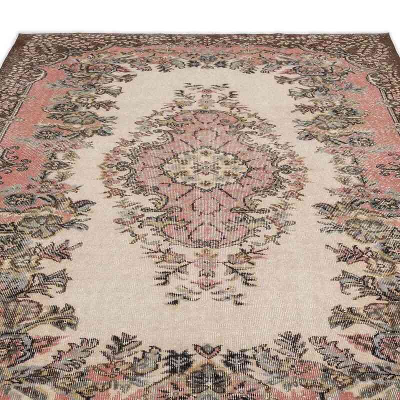Vintage Turkish Hand-Knotted Rug - 6' 8" x 10' 1" (80" x 121") - K0016657
