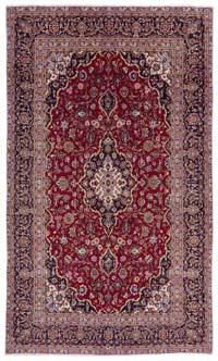 Alfombra Vintage Sobredimensionada - 216 cm x 367 cm