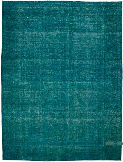Over-dyed Vintage Hand-Knotted Oriental Rug - 9' 5" x 12' 7" (113 in. x 151 in.)