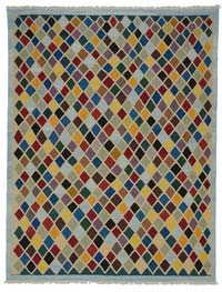 Multicolor New Handwoven Turkish Kilim Rug - 8' 11" x 11' 9" (107" x 141")
