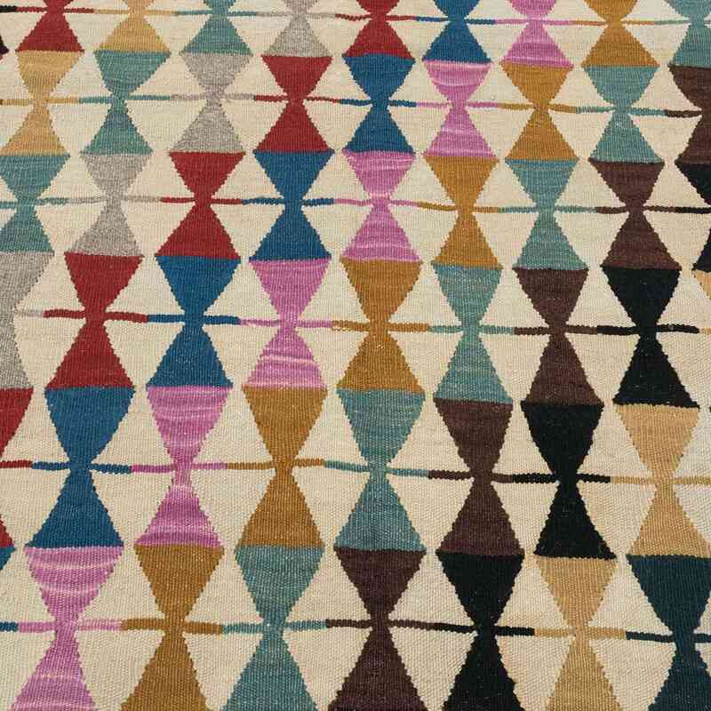 Multicolor Nueva Alfombra Turca Kilim - K0018663