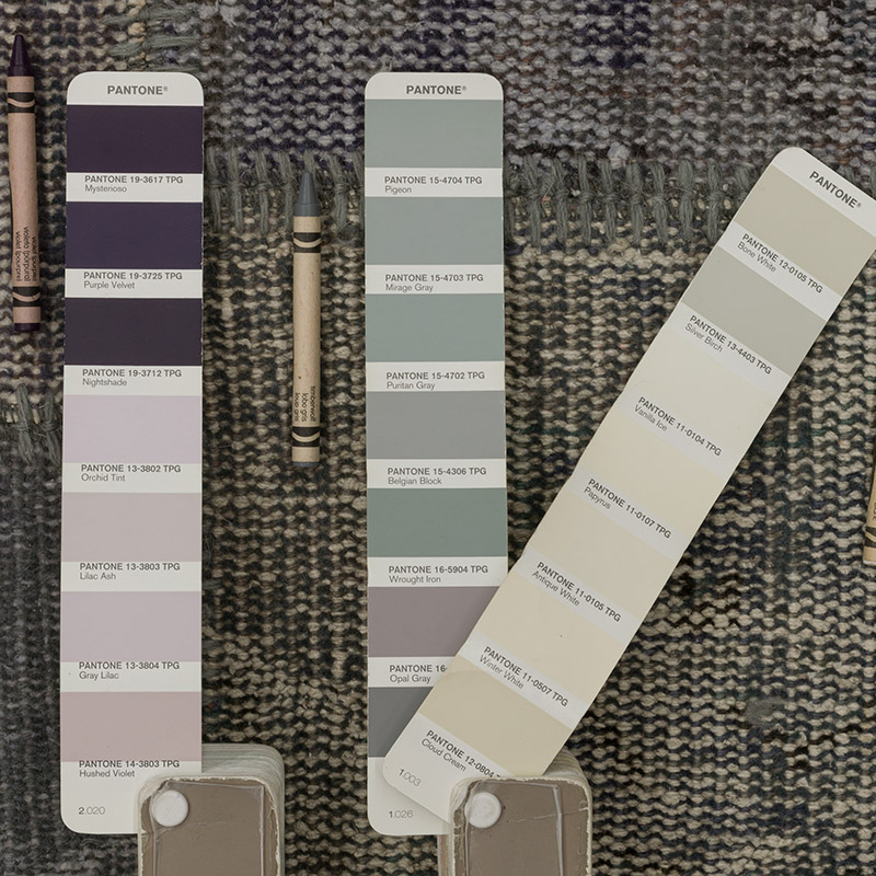 Boyalı Patchwork Halı - 302 cm x 402 cm - K0018741