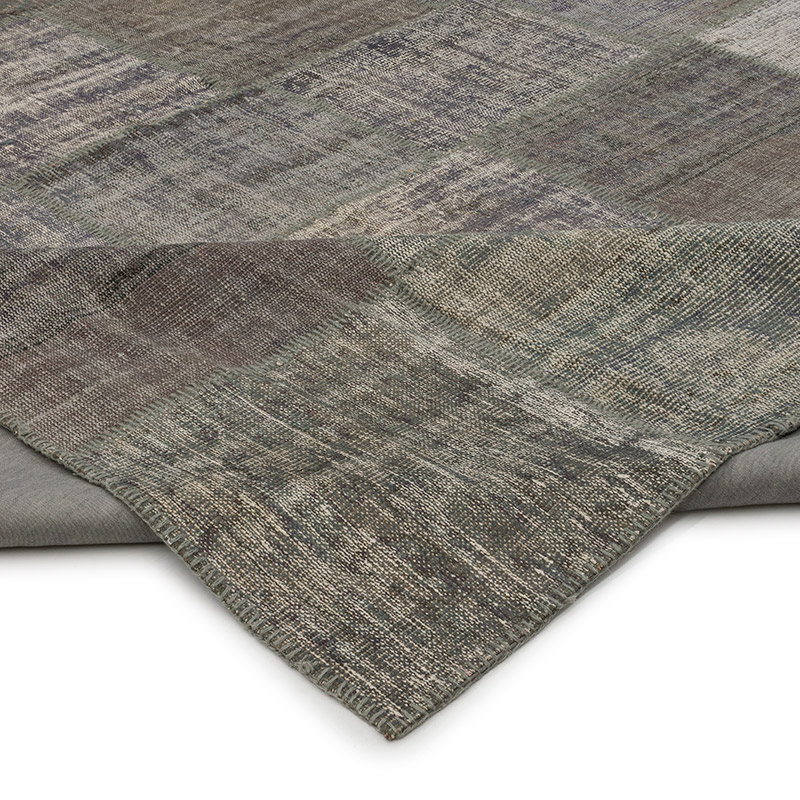 Boyalı Patchwork Halı - 302 cm x 402 cm - K0018741