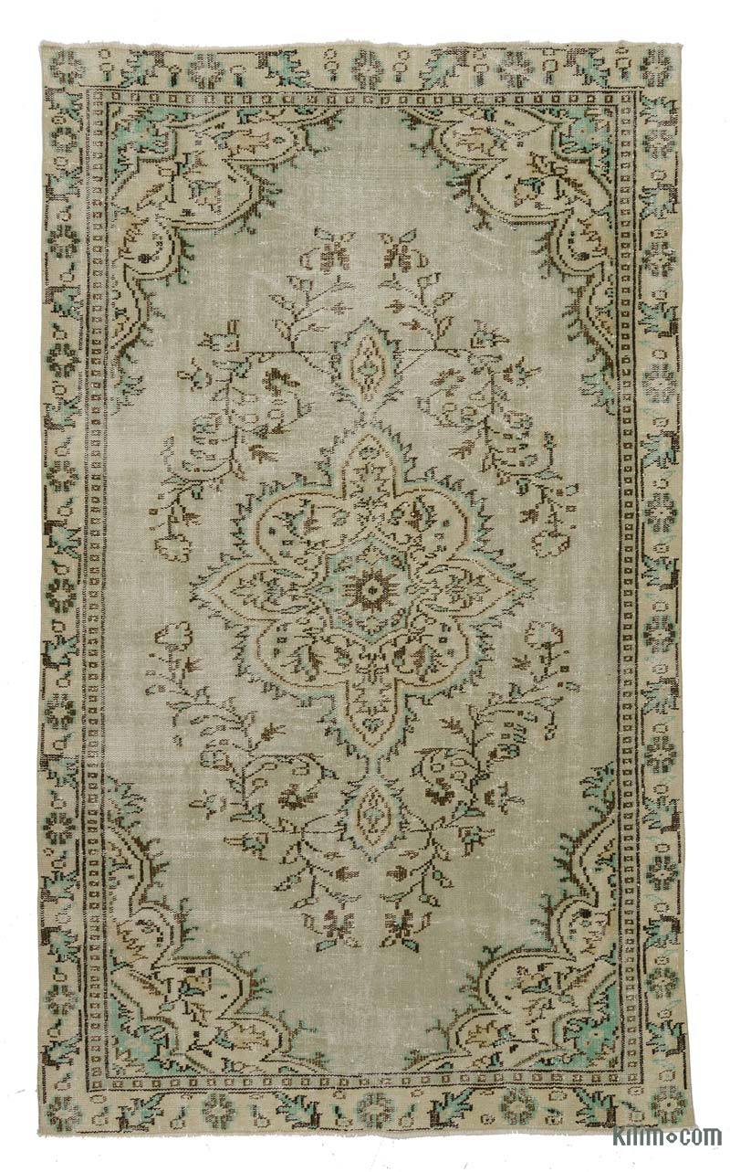 K0019345 Turkish Vintage Area Rug - 5'2