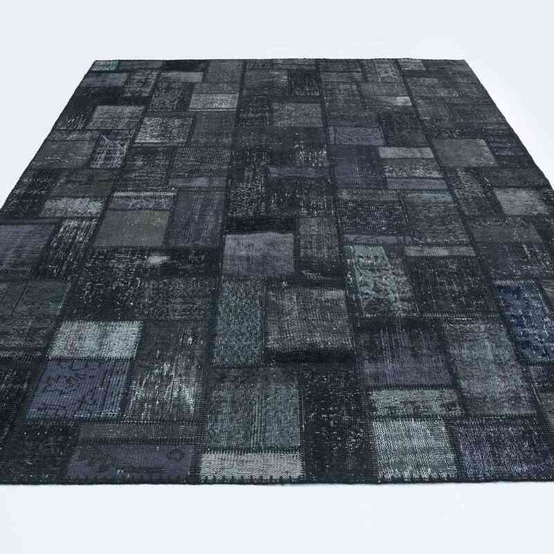 Alfombra De Retazos Turca Sobre-teñida - 205 cm x 297 cm - K0020261