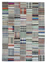 Patchwork Kilim Rug - 6' 11" x 9' 9" (83" x 117")