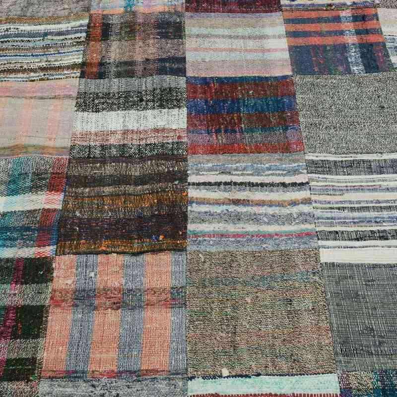 Patchwork Kilim Rug - 7' 10" x 9' 10" (94" x 118") - K0020310