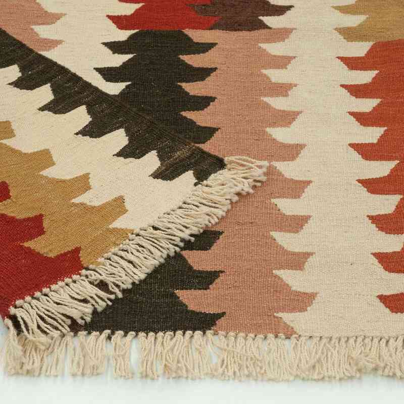 Çok Renkli Yeni Kök Boya El Dokuma Kilim - 179 cm x 271 cm - K0020337