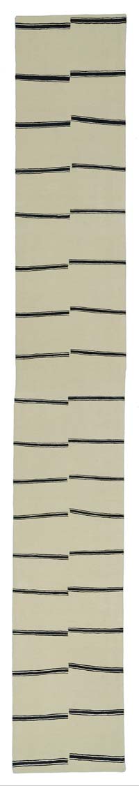 Beige New Turkish Kilim Runner