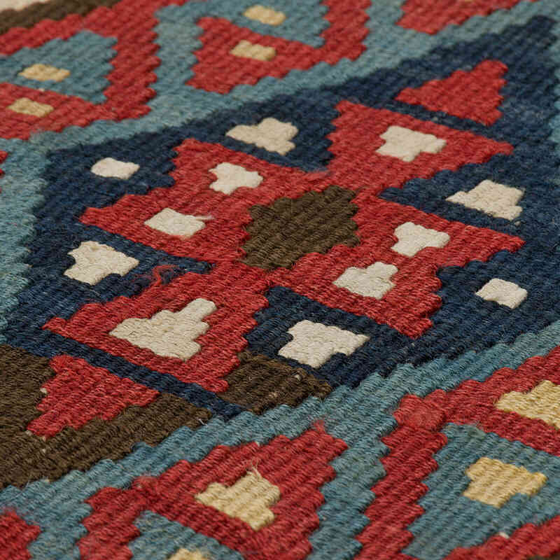 Red Antique Malatya Kilim Rug - 5' 9" x 10' 10" (69" x 130") - K0020674