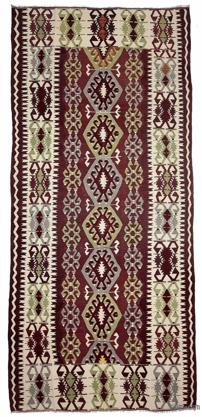Mor Antalya Kilimi - 162 cm x 375 cm - K0020697
