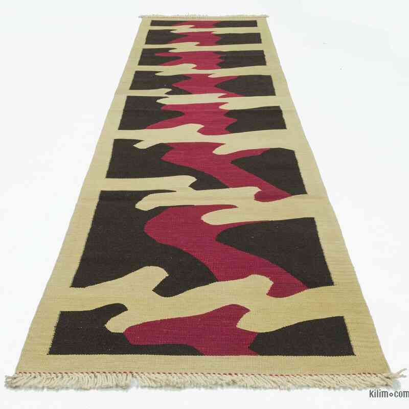 New Handwoven Turkish Kilim Runner - K0020737