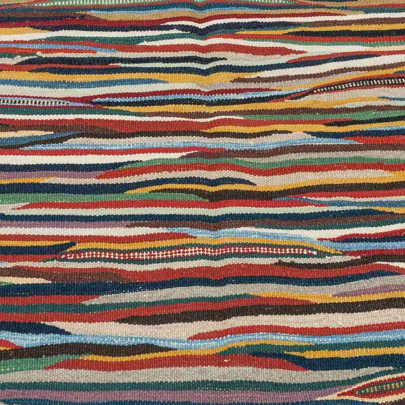 Multicolor New Handwoven Turkish Kilim Rug - 4'  x 6' 2" (48" x 74") - K0020744