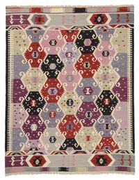 Multicolor New Handwoven Turkish Kilim Rug