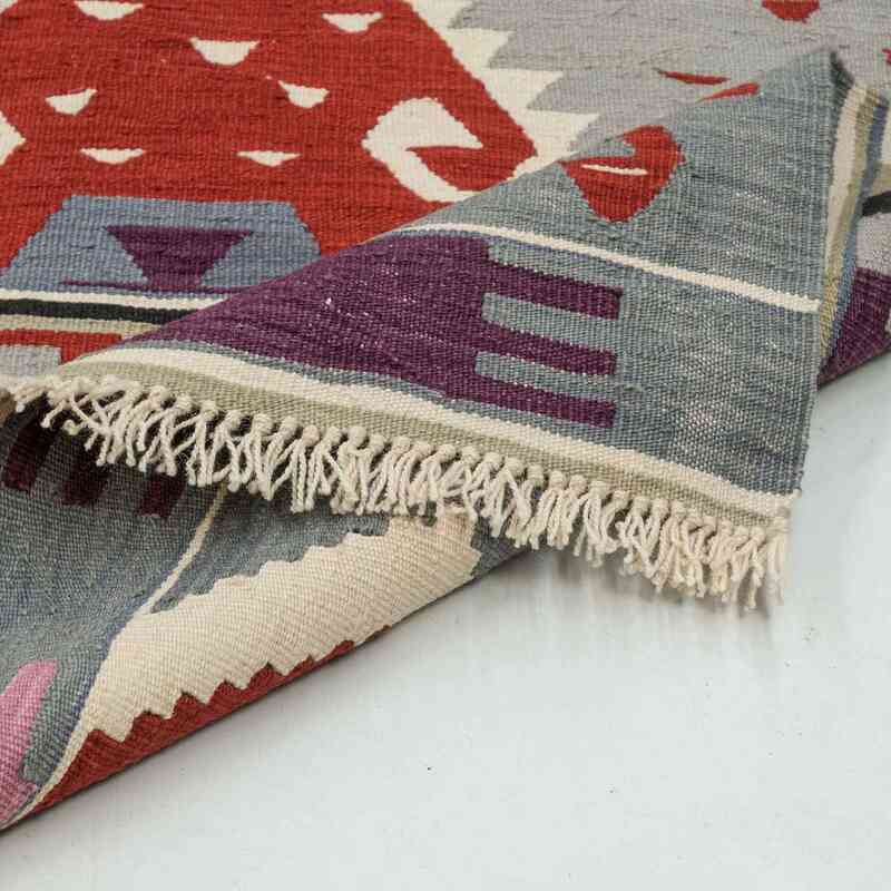 Multicolor New Handwoven Turkish Kilim Rug - K0020752