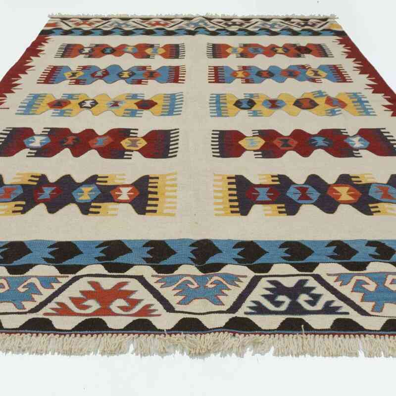 Yeni Kök Boya El Dokuma Kilim - 183 cm x 273 cm - K0020754