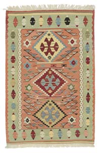Multicolor New Handwoven Turkish Kilim Rug