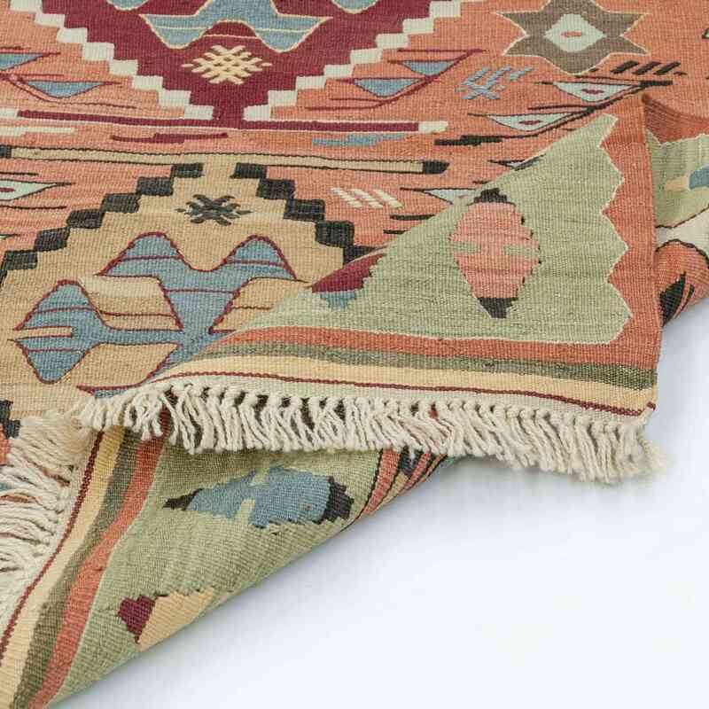 Multicolor Nueva Alfombra Turca Kilim - K0020801