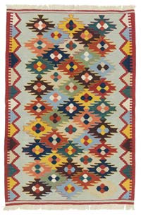 Multicolor, Blue New Handwoven Turkish Kilim Rug