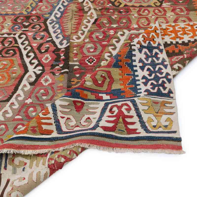 Çok Renkli Konya Kilimi - 153 cm x 355 cm - K0020925