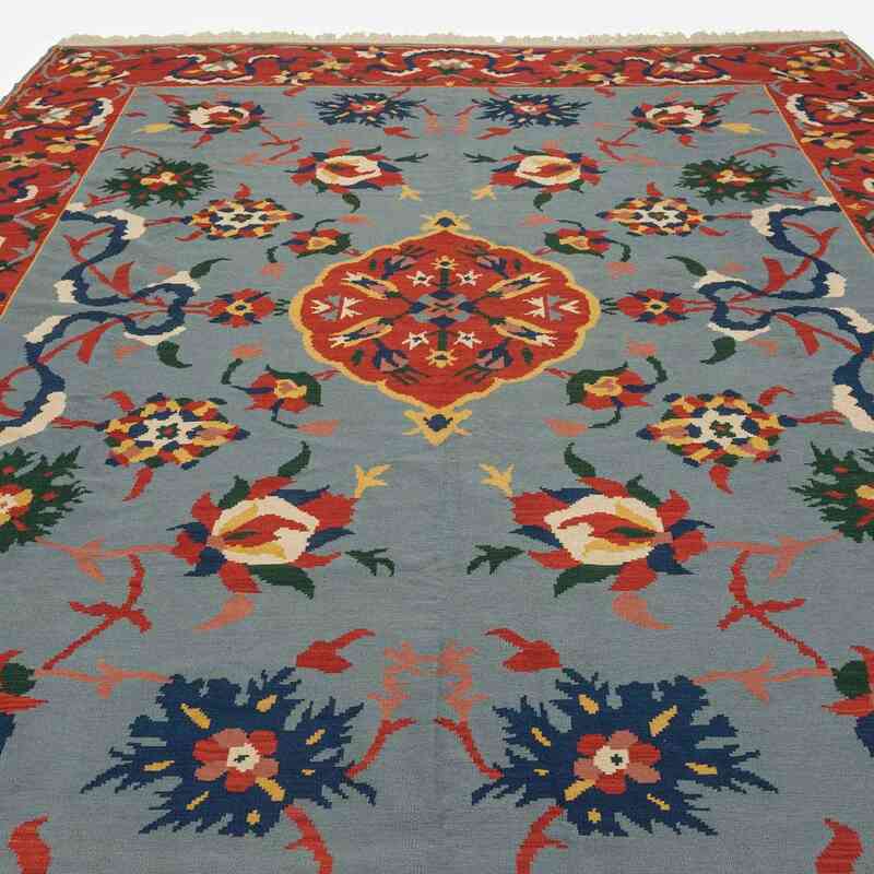 Yeni Kök Boya El Dokuma Kilim - 298 cm x 400 cm - K0021073