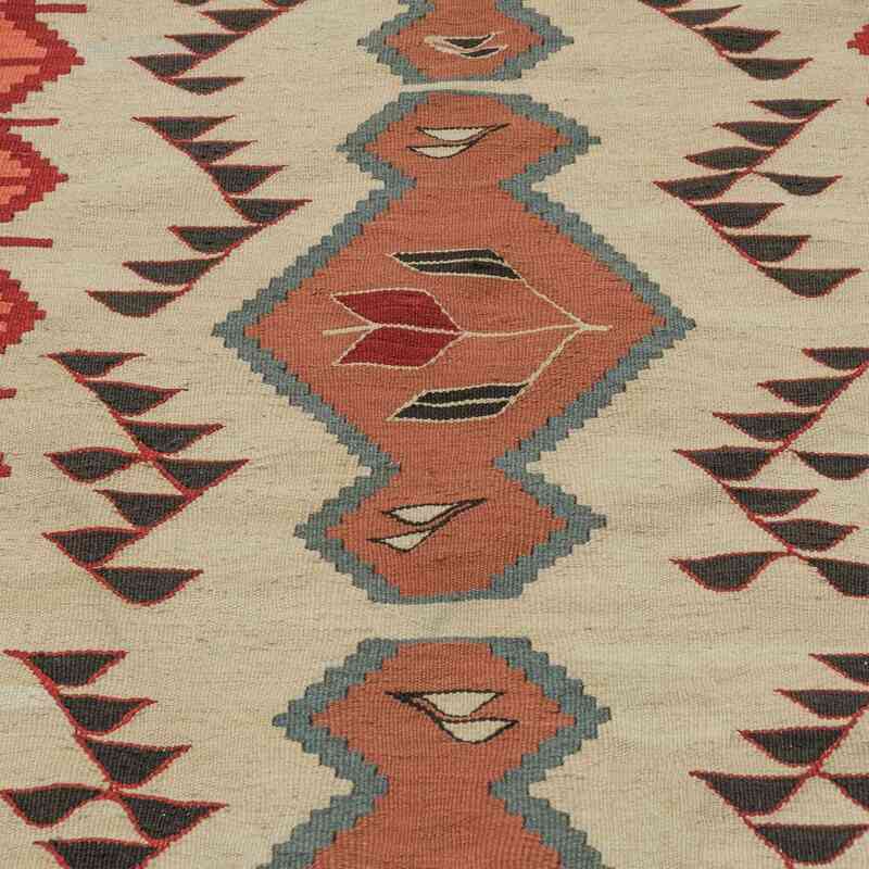 Multicolor New Turkish Kilim Runner - 4'  x 11' 2" (48" x 134") - K0021092