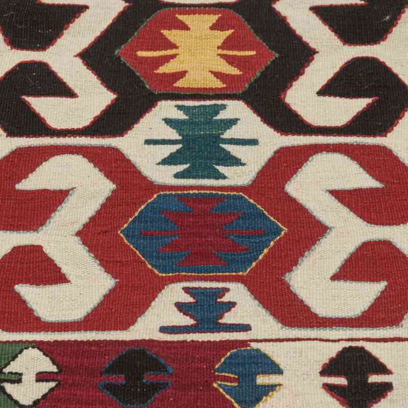 Multicolor New Turkish Kilim Runner - 2' 8" x 9' 4" (32" x 112") - K0021093