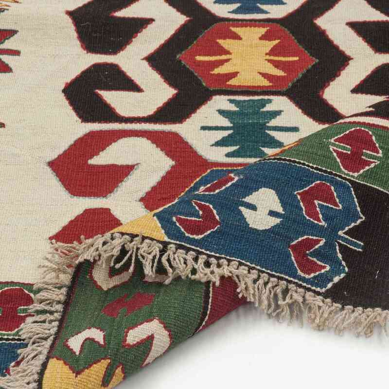 Multicolor New Turkish Kilim Runner - 2' 8" x 9' 4" (32" x 112") - K0021093