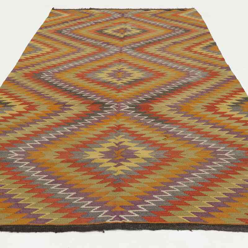 Çok Renkli Mut Kilimi - 184 cm x 330 cm - K0025097