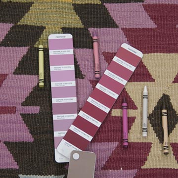 Çok Renkli Yeni El Dokuma Kilim - K0025115